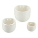 Load image into Gallery viewer, Better Homes &amp; Gardens 4/6/8inch Wall Planters, White, 3-Pack